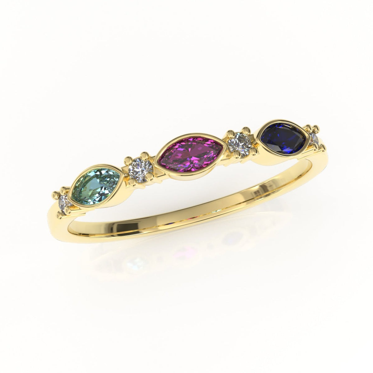 Customized Bezel Ring for Sarah