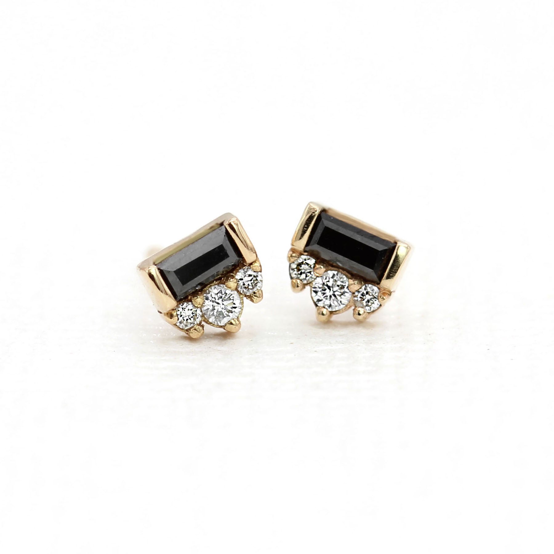 Drop Earrings Black Flower - Yazzy's Fashion Accessories