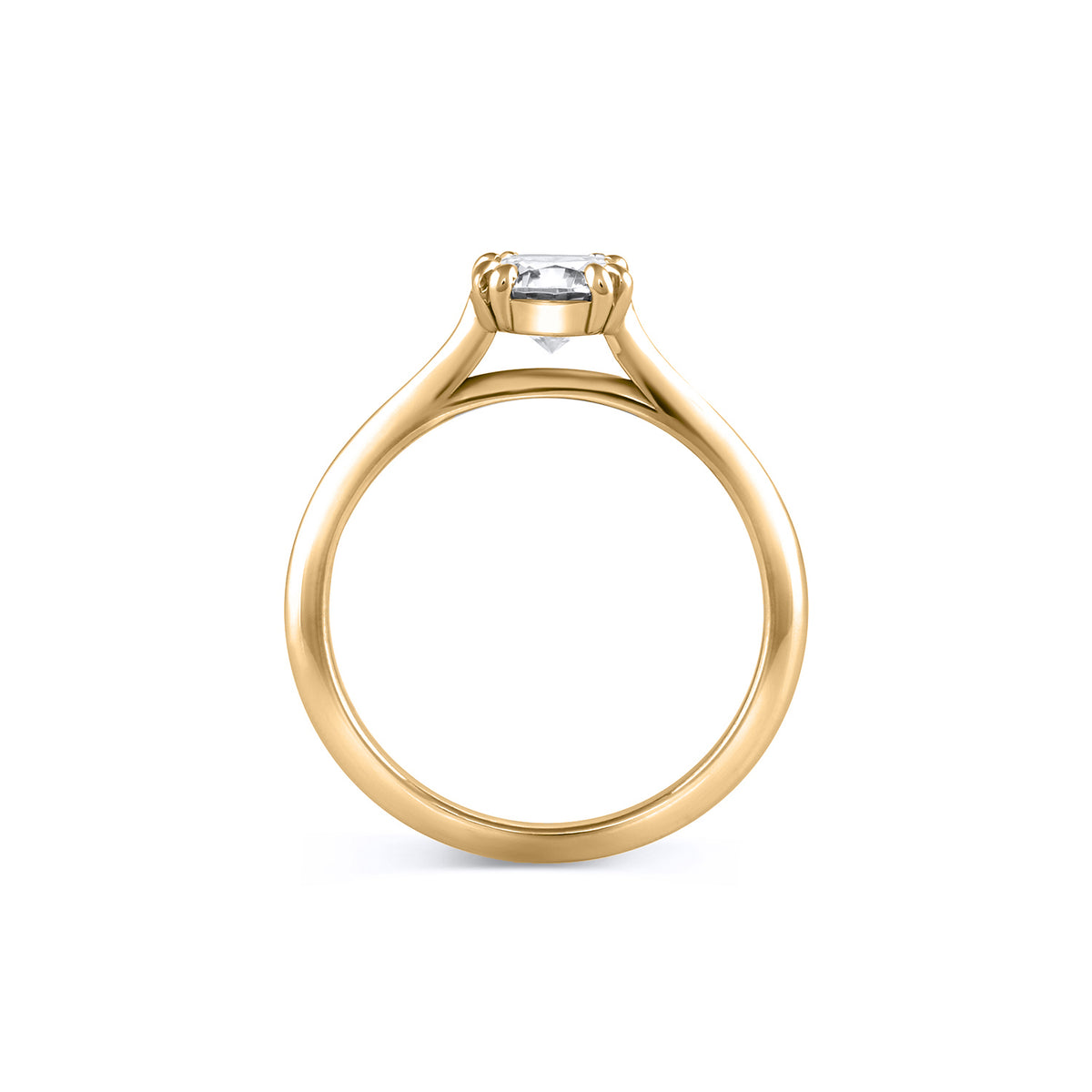 Eva Oval Solitaire Ring
