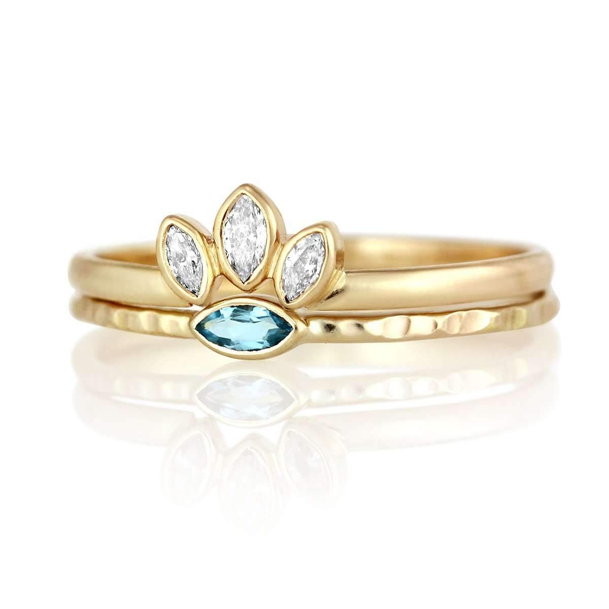 Petite Marquise Diamond Ring Enhancer-Alysha Whitfield